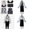 Stunning Demon Slayer Kimetsu No Yaiba Wind Pillar Sanemi Shinazugawa Cosplay Costume Set For Anime Enthusiasts