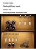 Elegantes Weinregal & Gläserhalter Schrank