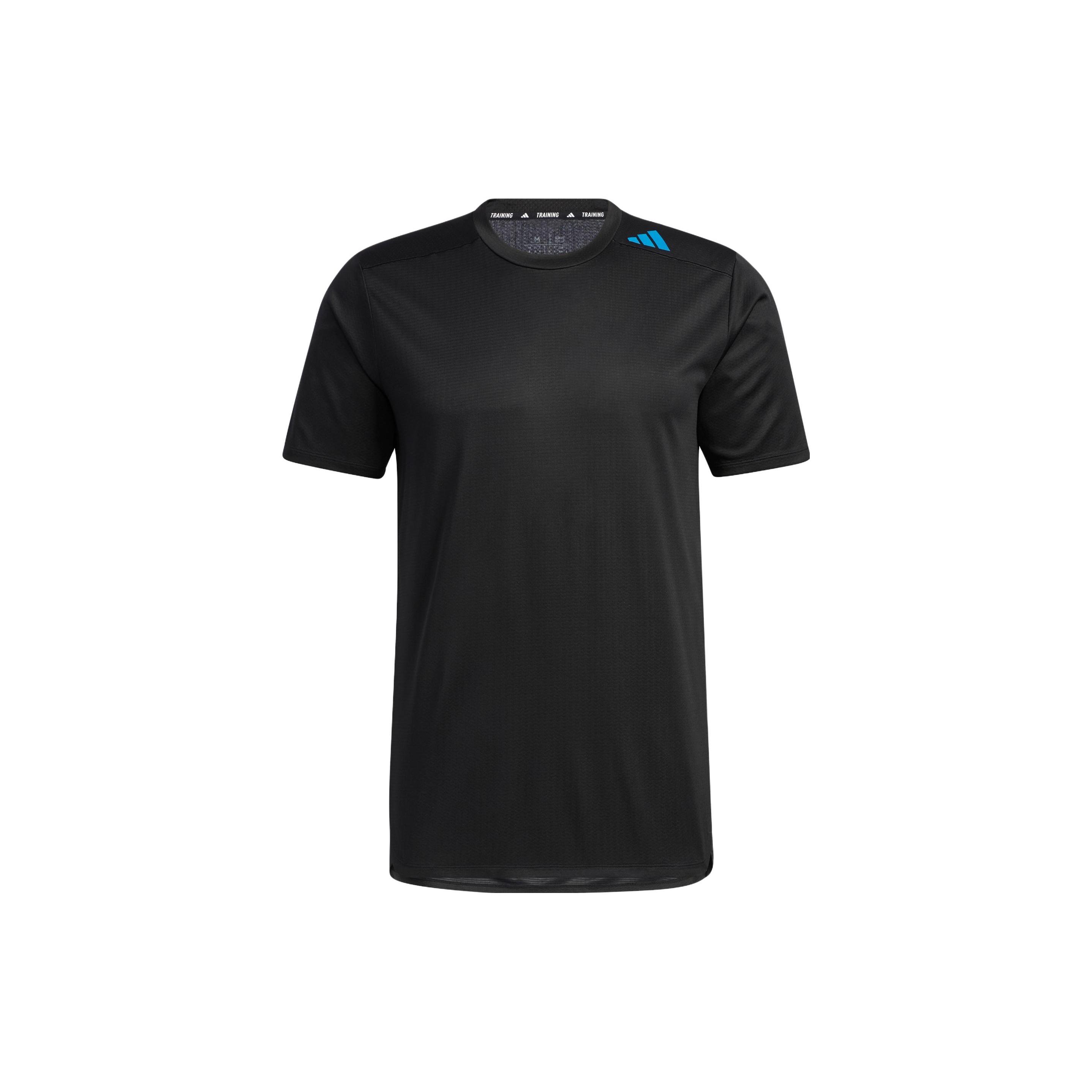 

New Adidas HIIT T Shirt Men s Black IB9093 S
