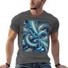 Oceanic Depth TShirt Vintage Print Crew Neck Tee