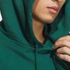 Adidas Small Logo Hoodie With Letter Detail Men Hoodie Forest-Green IZ1605