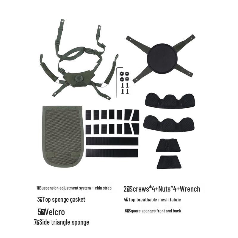 M19 Helmet Suspension Liner & Accessories