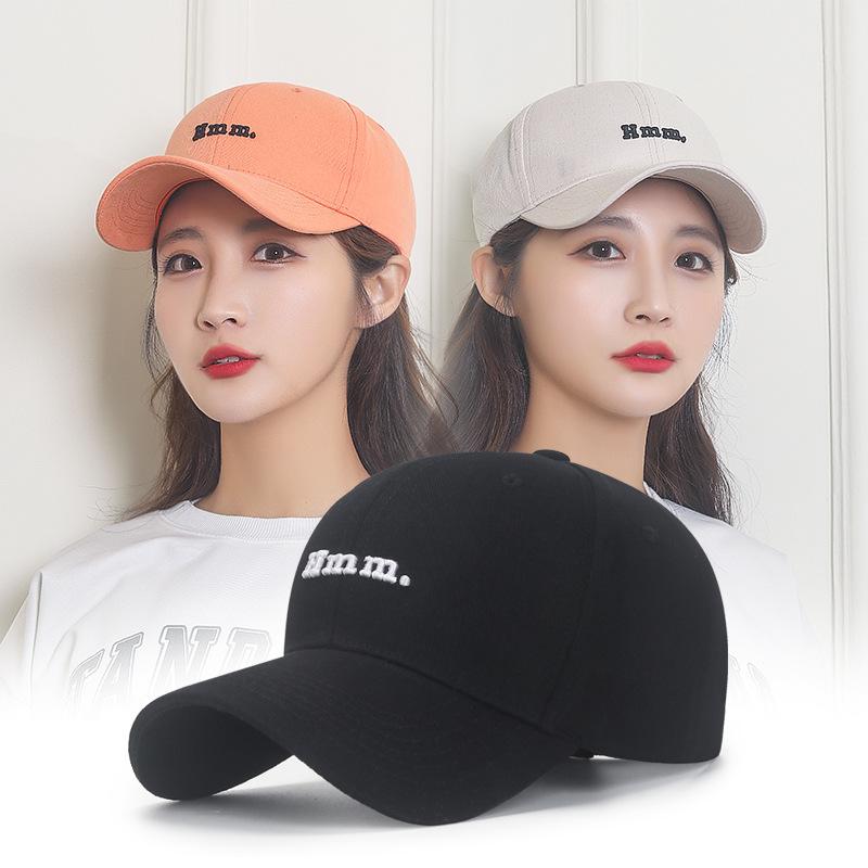 Spring Autumn Cotton Youth Cap Women Couple Sun Hat Letter Baseball Cap