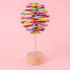 Wooden Rotary Lollipop Puzzle Toy For Office Stress Relief And Brain Teasers
