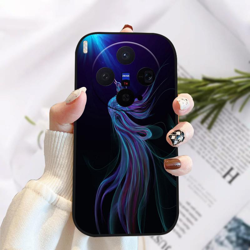 Case For VIVO X300 X 300 5G Shockproof Silicone Soft TPU Case For VivoX300 Back Cover Coque Stylish Painting Protective Fundas