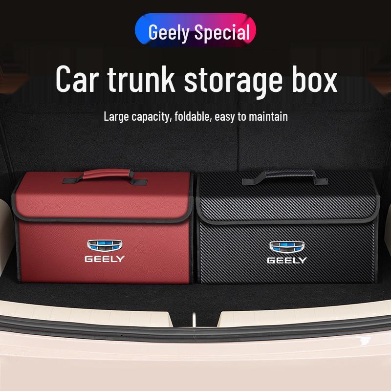 Geely Car Trunk Folding Storage Organizer for Xingyue, Binyue, Emgrand, Borui, Geometry, ICON Models