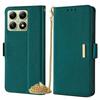 For Xiaomi 14T Case PU Leather Wallet Stand Phone Cover with Crossbody Shoulder Strap