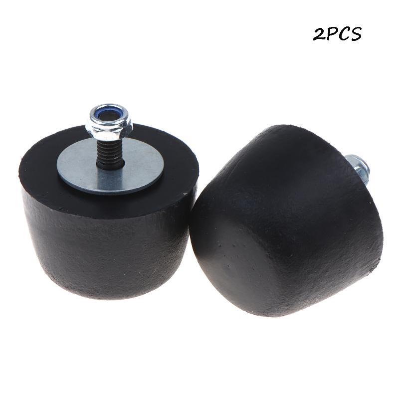 Wrangler YJ JK Hood Rubber Bumper Cushion 2Pcs Black 1987 to 2018 Easy Install for Car Hood Support