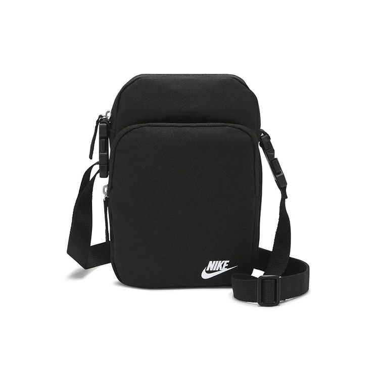 

Nike Casual Adjustable Shoulder Strap Zipper Crossbody Bag Unisex bags Black DB0456-010 Black