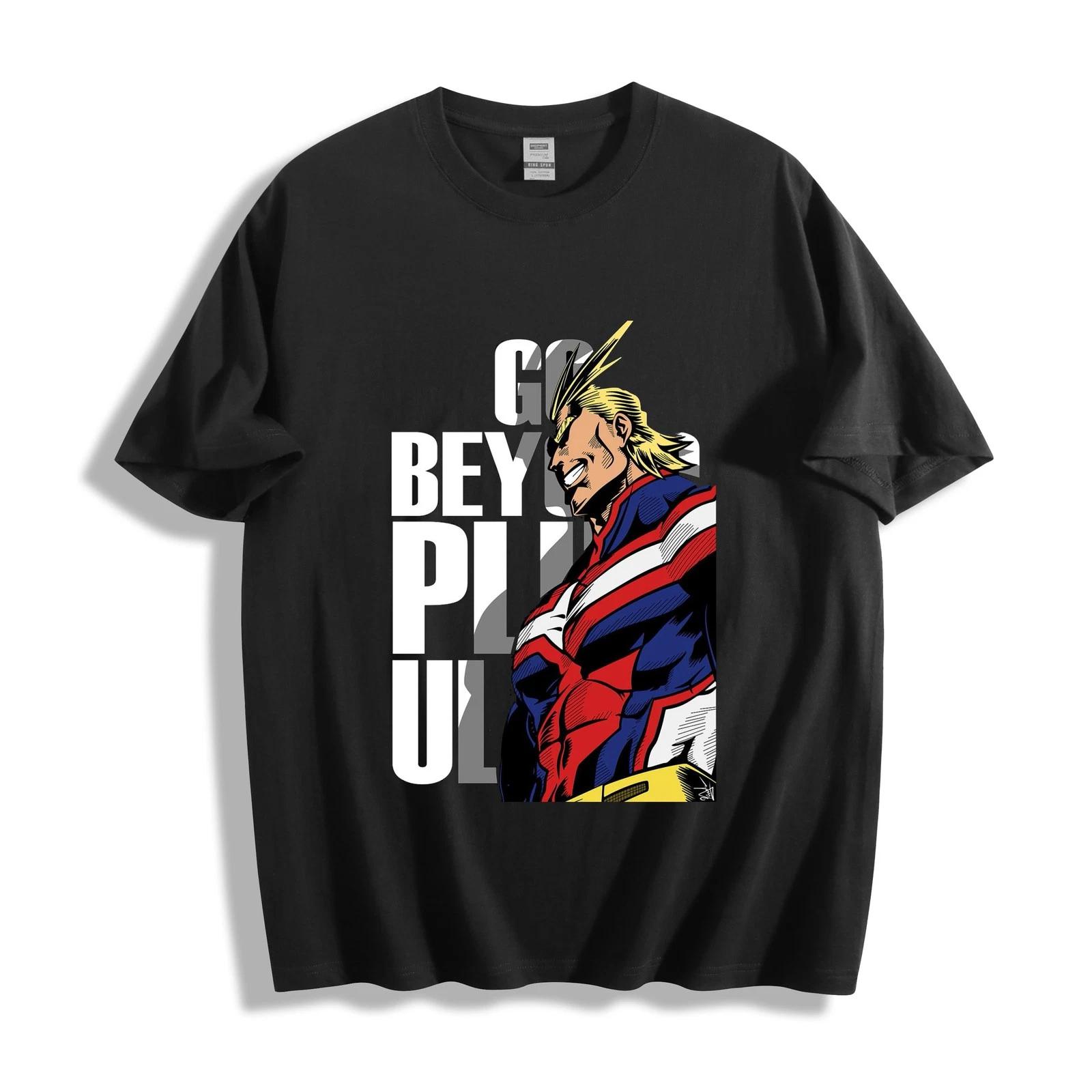 My Hero Academia All Might Plus Ultra T-Shirt - Bold Hero Graphic Unisex Tee XL