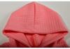 2023 Autumn/Winter Women's Waffle Knit Crew Neck Long Sleeve Solid Color Sweatshirt.