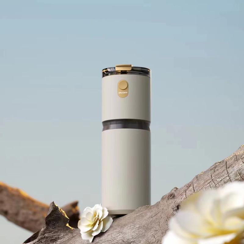 

Compact USB Rechargeable Automatic Coffee Maker бежевий