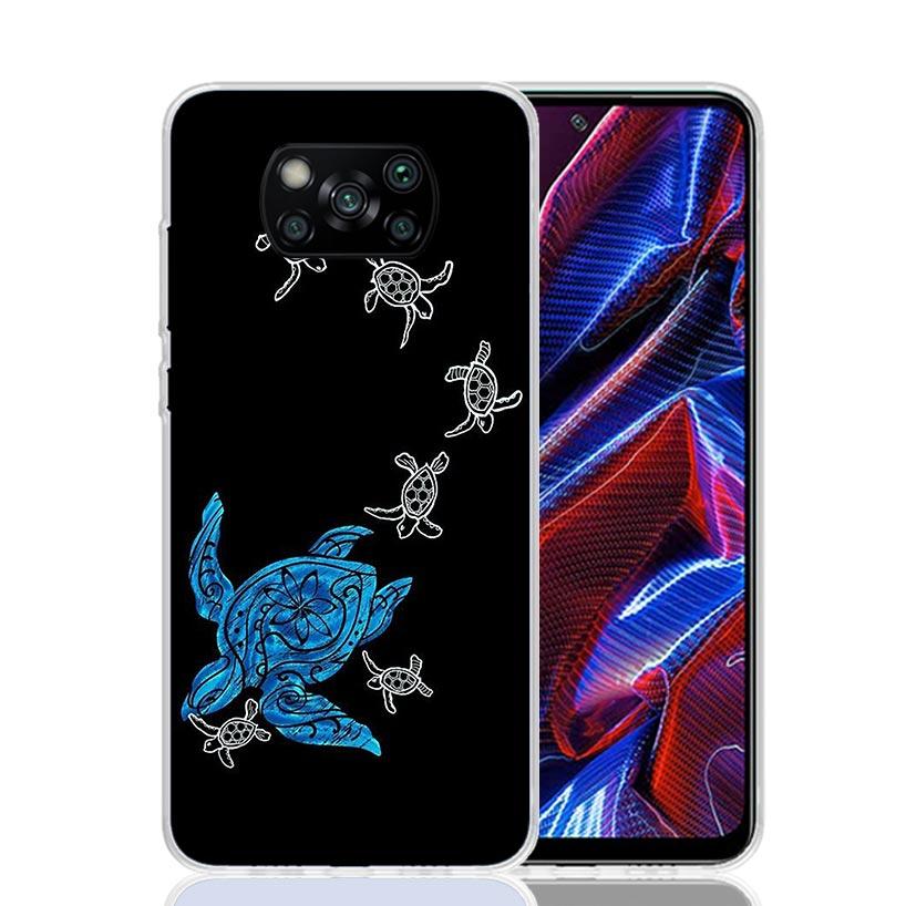 

Cartoon Sea Turtle Tortoise Case Phone Cover for Xiaomi Redmi Note 10 9 9S 8 8T 7 5 Pro Mi 12T 11T 10T 9T 12 11 Lite A3 A2 Trend Xiaomi Mi Note 10