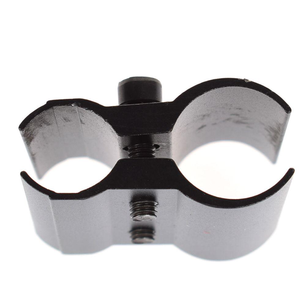 1Pc Metal Fixture QQ Clip 8 Word Bracket Metal Pipe Clamp Cable Clip Clamps Two 8 Word Clips 185 186 T2008 Black High Quality