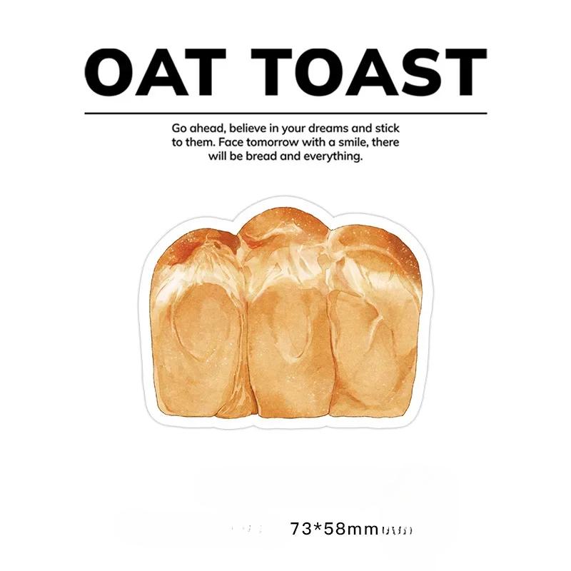 

30 листов/книга Творческий американский винтажный хлеб кофе блокнот для записей липкие заметки скрапбукинг материал для самостоятельного изготовления офисные принадлежности