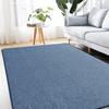 Fcyld Summer 185 X 240 Thick Dust Low Blue Rug, 3-Tatami Size, Cool-to-the-Touch, Cm, 7mm, Washable, Non-Slip, Antibacterial, Odor-Resistant,