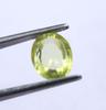 5 Carat Friday Big Offer Oval Shape Yellow Sapphire Sri Lanka Certified Gemstone SN31