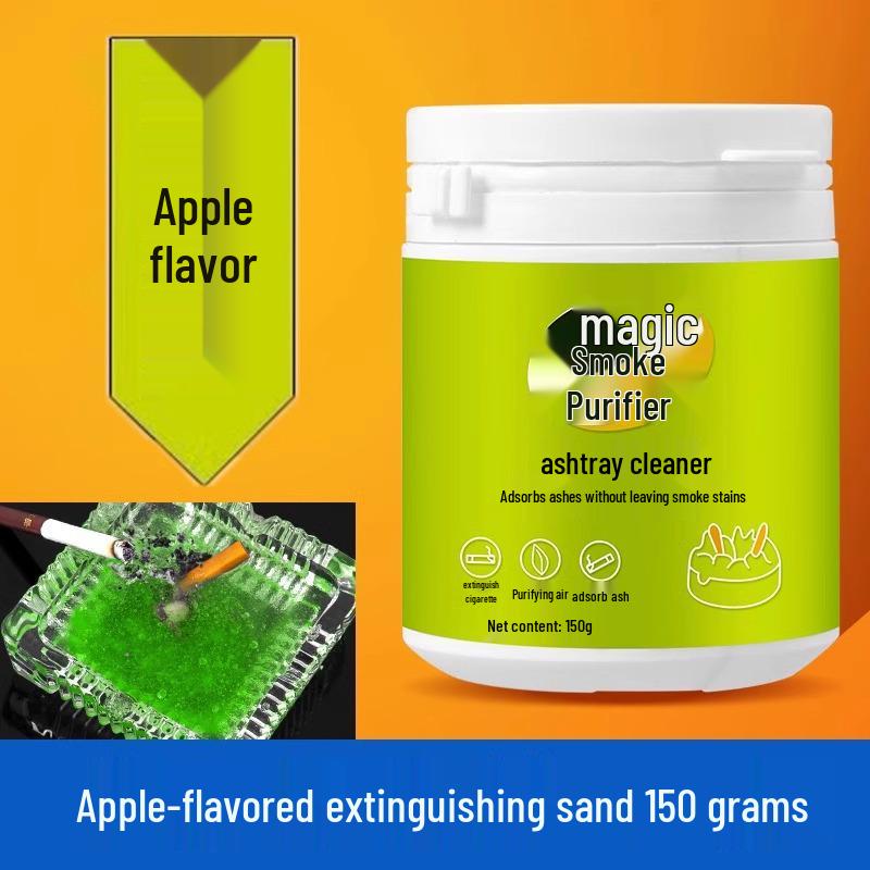 

Попільничка з фруктовим ароматом: Пісок для гасіння з дезодоруючим ефектом та відлякуванням мух з бальзамом зі свіжим ароматом