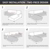 Waterproof Sofa Cover Quilted Anti-slip Sofa Slipcover Living Room Corner L Shape Couch Mat for Cat Dog Kids Furniture Protector