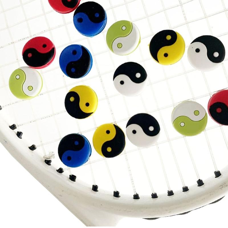 Tennis Racket String Shock Damping Absorber, Silicone Tennis Racket Vibration Dampener Tennis Racket Damper for Racket