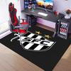 1pc Santos SFC logo Entrance Mat, Non-Slip Mat Area Rug,Room Decor, Outdoor Decor, Kitchen Rug,Doormat - Machine Washable, Easy to Clean