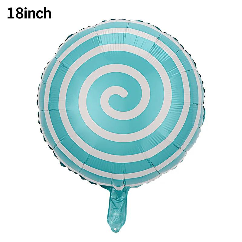 18 inch Candy Aluminum Balloon Children's Birthday Party Decoration Lollipop Aluminum Foil Balloon Kids Helium Balloon