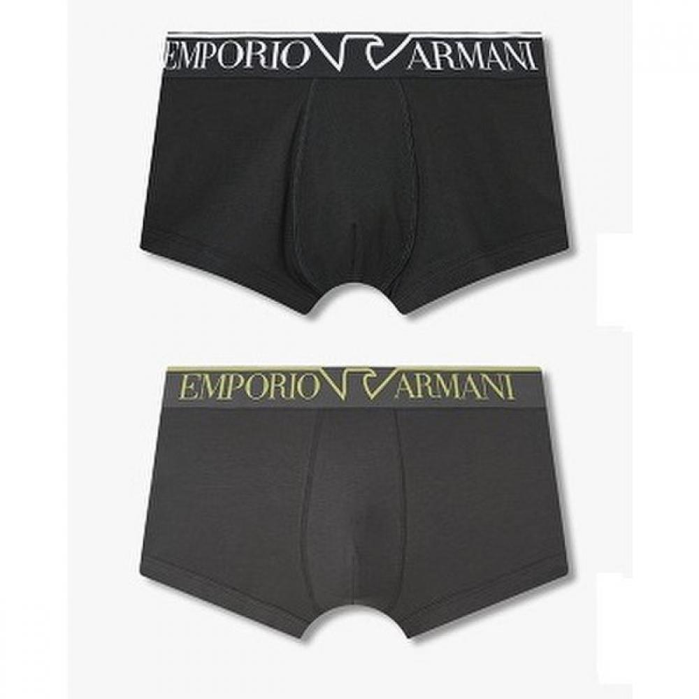 

Emporio Armani Men S Eagle Line Logo Banded briefS 2pcS Set 0814312027 0814312029 M(100)