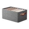 Clothes And Pants Storage Box Household Fabric Drawer Wardrobe Foldable Wardrobe Storage And Organizer With Steel Frame