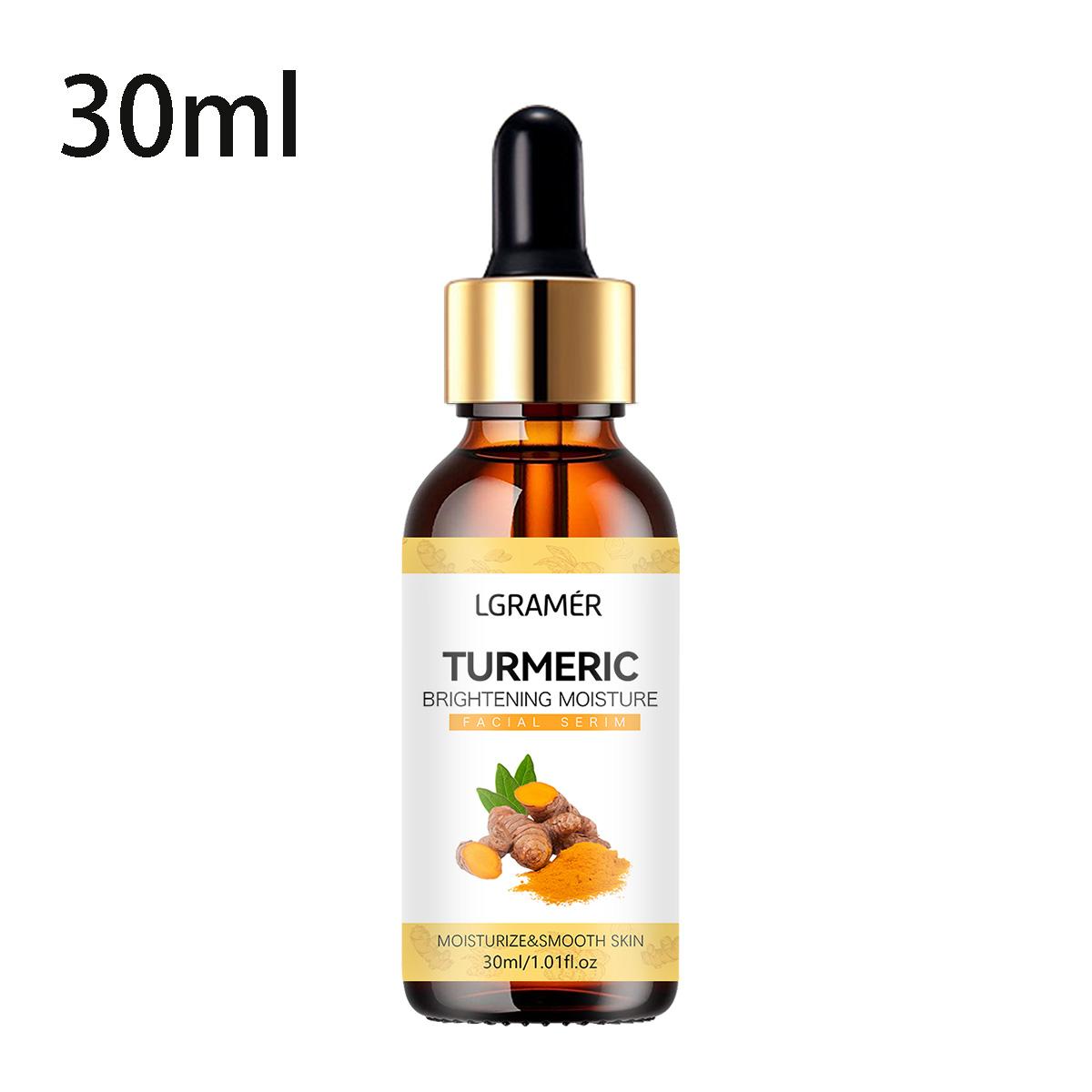 

Куркума Веснушки Отбеливающая сыворотка Антиоксидант Питательный Увлажняющий Восстанавливающий Кожа Осветление Устранение Темных Пятен Эссенция Уход за Лицом 30ml