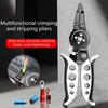Multifunctional Wire Stripper Electrician Special Industrial Wire Splitters Stripping and Wire Cutting Pliers
