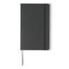 Amazon Basics Classic Dotted Grid Journal Notebook, Hardcover, 240 Pages, 12.7 X 21.0 Cm, Black, Elastic Closure, Inner Pocket