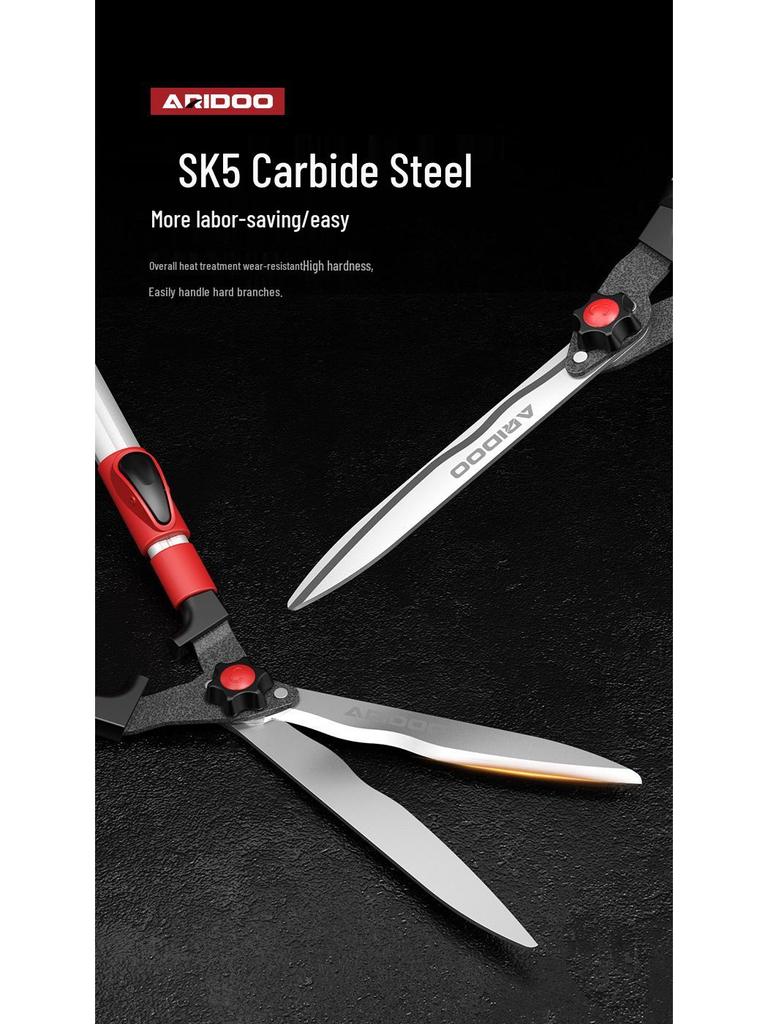 Labor-Saving Pruning Shears: Garden & Hedge Scissors for Flowers, Trees, and Branches