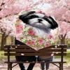 1PC Dog Flower Umbrella-8-Rib Reinforced, Automatic Open, Lightweight & Durable, Cute Fashion Accessory for Outdoor-T178