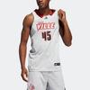 Adidas R Swgm Jersey Solid Color Printed Letter Basketball Vest Men Tops White HG8886