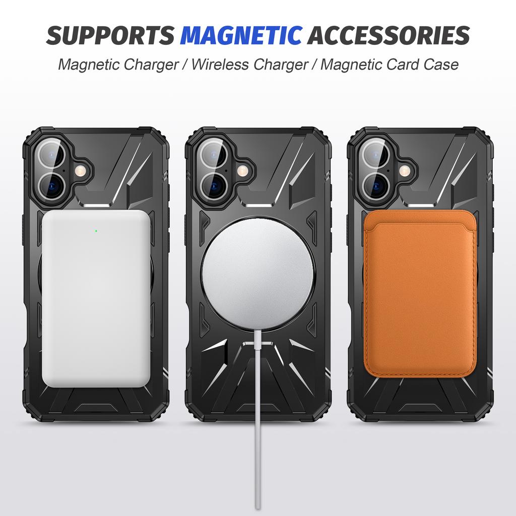 Harte PC Ringständer magnetische Schutzhülle für Iphone 17 Pro Max Air 16 15 14 Plus Iphone17 12 13 Pro Iphone16