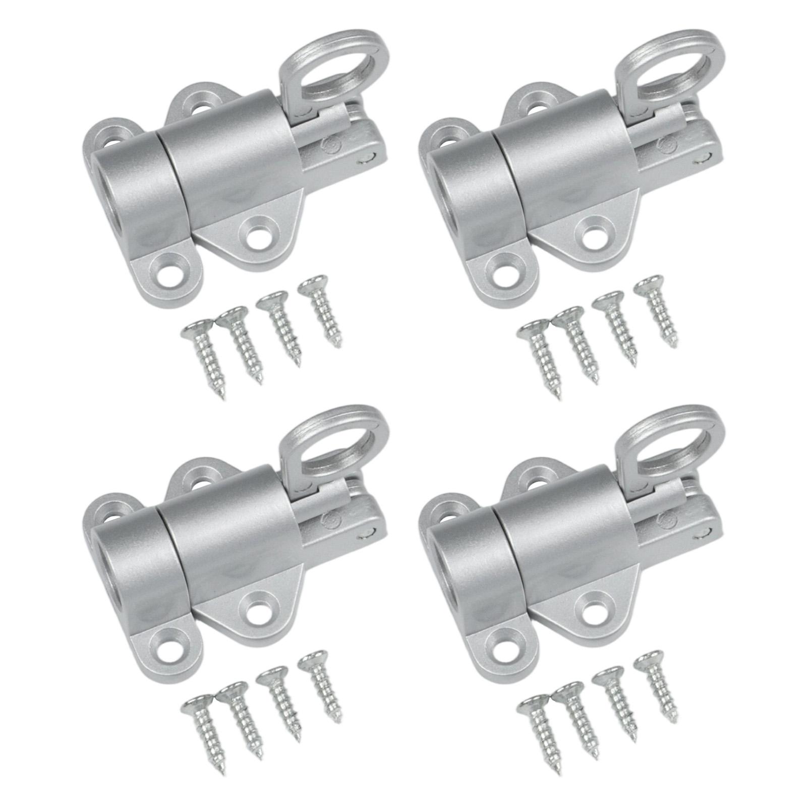 

Door Closure System with Spring Activation Mechanism 4PCS Aluminum Alloy for Stable Performance in Varied Conditions срібний