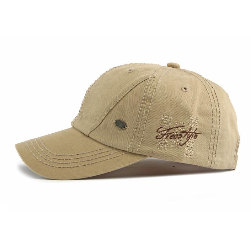 Cotton Hat Women Baseball Cap Embroidered Cap Men's Sunscreen Hat