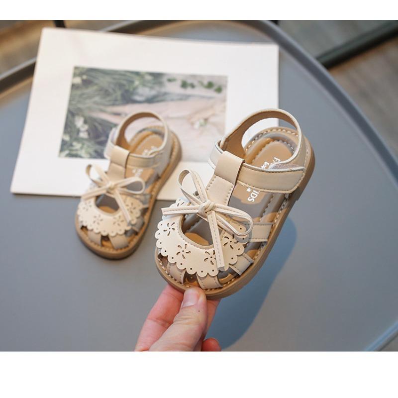 Closed-toe Hollow Out Girls Sandals, Kids Beach Shoes, Toddler Princess Shoes
