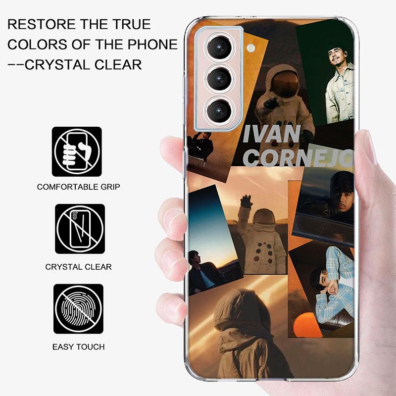 I-Ivan Cornejo Singer Phone Case For Samsung Galaxy S25 Edge S24 S23 FE S21 S20 S10 Plus S22 S26 Ultra Cover Clear Cases TPU Cap