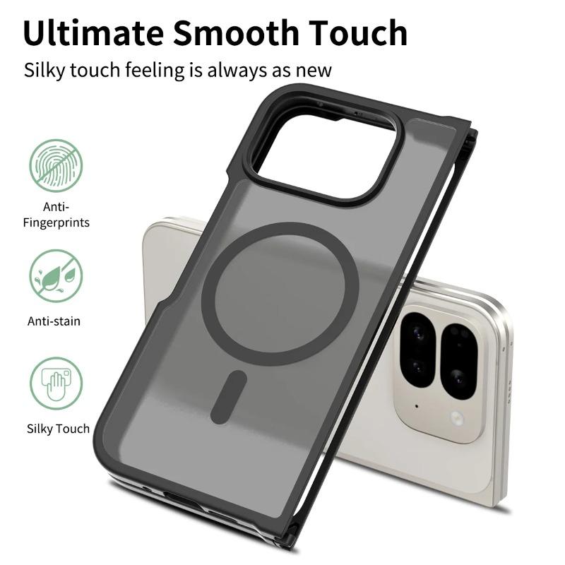 Premium Skin Feel Matte Magnetic Wireless Charge Cover for Google Pixel 10 Pro Fold for Mag-safe Hard PC Protection Case Fundas
