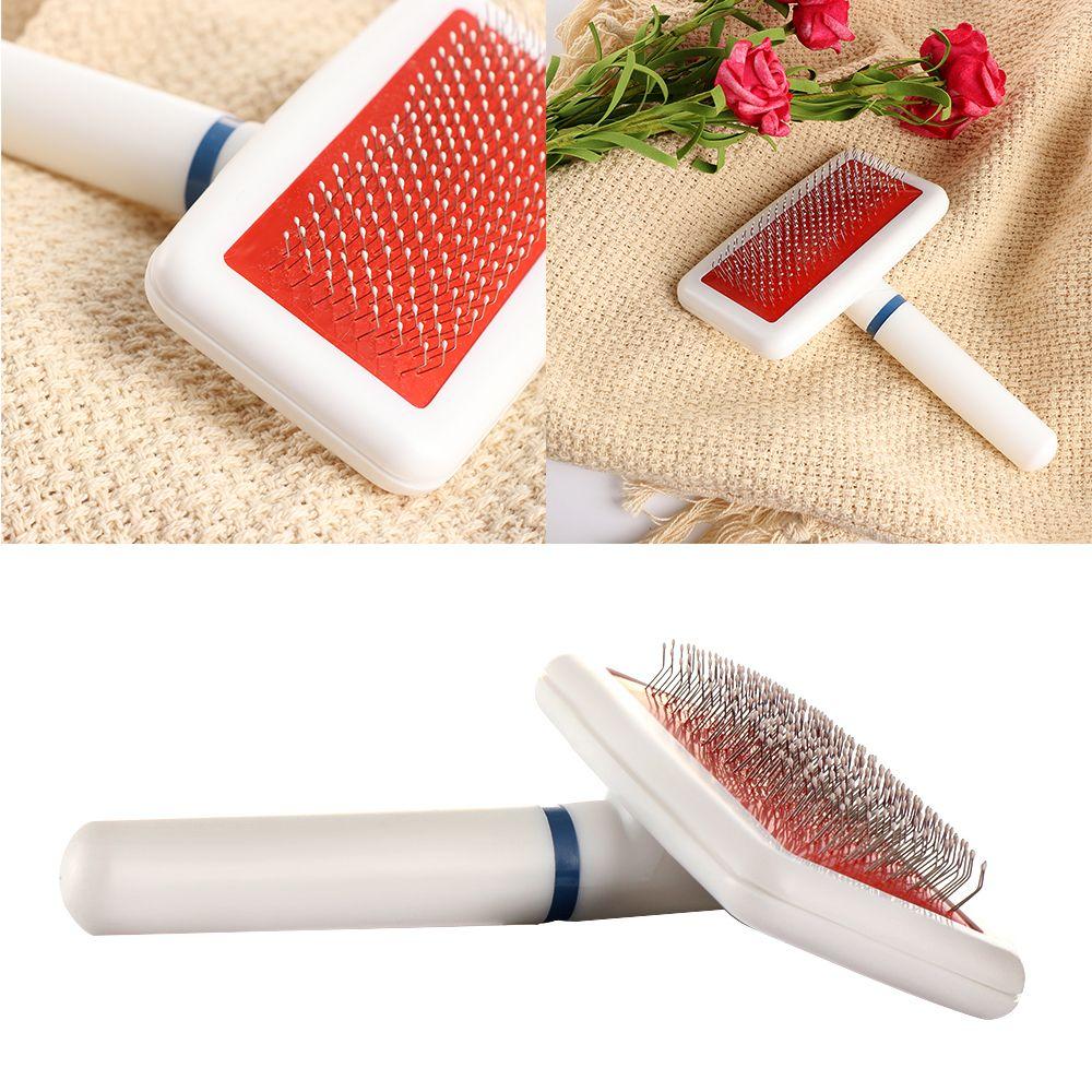 Dust Removal Metal Nit Head Fur Cleaner Pet Cleaning Comb Dog Massage Bath Brush Cat Hair Grooming