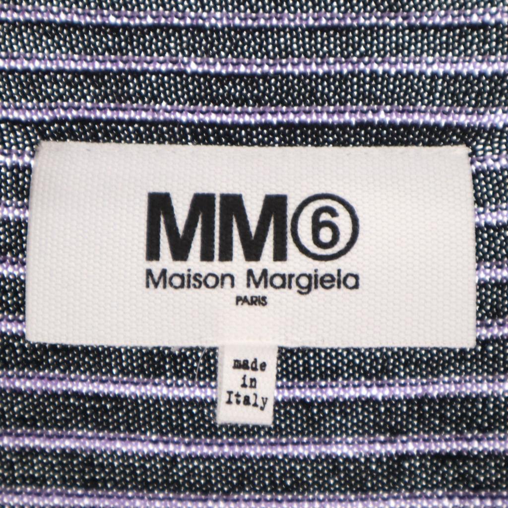 MM6 Maison Margiela made in Italy Border Pattern Long sleeve knit Setup S Women Used