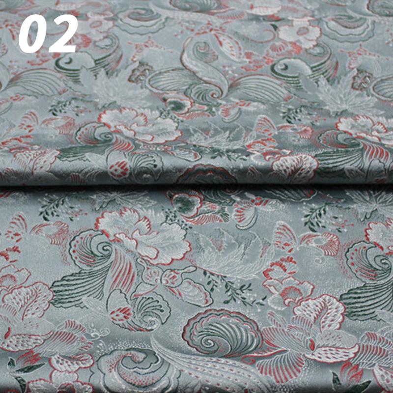 Brokat Jacquard Stoff mit Schmetterlingsmuster im chinesischen Stil Chinesisches Tang-Kostüm Cheongsam Mongolische Robe Damast Stoffmaterial
