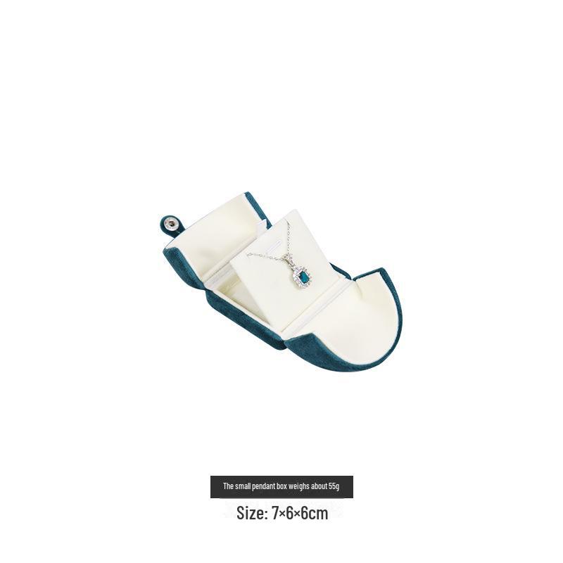 

Набір фланелевих шкатулок: Упаковка для кільця, намиста, браслета та перлів