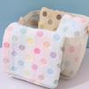 Colorful Polka Dot 100% Cotton Couples' Face Towel, Zero-Twist Yarn-Dyed, Thickened 110g, 35x75cm