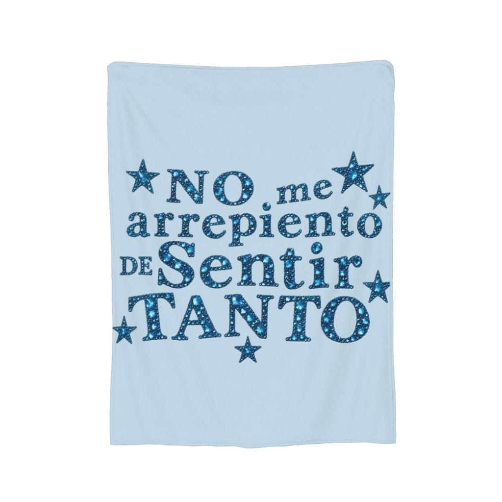 no me arrepiento de sentir tanto Wool Blankets Karol G Funny Throw Blankets for Home 200x150cm Bedspreads