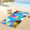 MULT v kino. Vypusk Cartoon Print Beach Towel, Large Soft Quick Dry Towel for Beach Camping Swimming