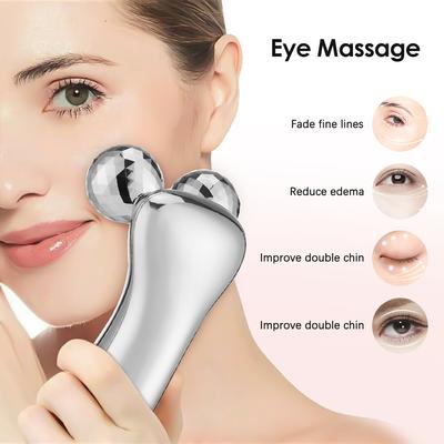 Micro-current Electric Facial Beauty Instrument LED Display Face Lift Roller Massager Skin Tighten Massage Beauty Devices