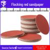 Round Flocked Sandpaper Discs (2" To 9") - Self-Adhesive for Dry Grinding, Polishing, and Sanding