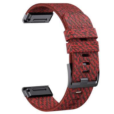 22 26MM Garmin Quick Fit Naylon Saat Kayışı Kayışı Fenix 7/7Pro/7X/6X/6 Pro/5X/5 Plus6/Epix/Instinct için Değiştirilebilir Bileklik